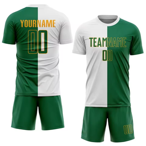 Uniforme de Fútbol Personalizado Profesional de Alta Calidad para Hombre, Conjunto de Uniforme Deportivo con Nombre y Logotipo del Equipo Personalizados, Camiseta de Fútbol de Secado Rápido OEM - Product Image 2