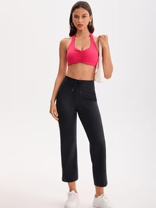 Soutien-gorge de sport sans fil à maintien élevé, écologique, antichoc, push-up, sans couture, respirant, pour l'entraînement - Product Image 6