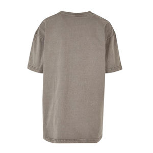 Camiseta de Mujer con Lavado Ácido, Holgada, Transpirable, de Secado Rápido, 100% Algodón, Tela Ligera, Suave, Cómoda, Informal, Elegante, Estilo Urbano - Product Image 2