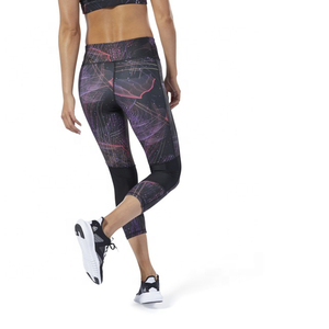 Women's Capri Sports Pants 3/4 Length Cropped Jogger Active <b>Stretch</b> Breathable Spandex/Polyester Running Athletic Casual Workout - Product Image 3
