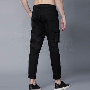 Pantalones Cargo de Lona Casuales y Ligeros de Estilo Único para Hombre, Hechos en Pakistán con Colores Personalizados y Servicio OEM - Product Image 3