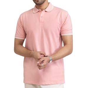 เสื้อโปโลชายสั่งทำพิเศษ ระบายอากาศได้ดี คุณภาพสูง ผ้าฝ้าย 100% เสื้อยืดลำลองสำหรับผู้ชาย บริการสกรีนโลโก้ตามสั่ง บริการ OEM เสื้อโปโลชาย - Product Image 3