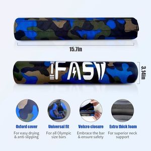 Cuscino Regolabile in Schiuma Oxford Camo per Squat con Bilanciere, Supporto Portatile per Collo e Spalle, Protezione per Sollevamento Pesi e Attrezzature da Palestra - Product Image 2