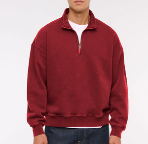 Sudadera Personalizada para Hombre con Cierre de Cremallera, Sudadera de Lujo Discreto con Cierre de Cremallera, Fabricante Mayorista de Ropa Urbana - Product Image 2