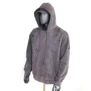 Multi-pockets style Distressed Hoodies for Women High Quality Trendy Daily Wear Perfect Warm Windproof Women Distressed Hoodies - Product Image 2