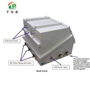Tob Laboratorium Roestvrijstalen Vacuümkamer Technologie Handschoenenkastje Voor Lithiumbatterij - Product Image 3