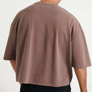 Camiseta Básica de Hombre de 220 Gramos, Negra, de Poliéster Tejido, con Serigrafía, Cuello Redondo, Manga Corta, Corte Holgado, Estilo Casual Urbano - Product Image 5