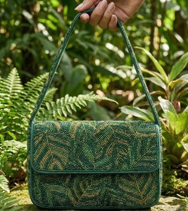 Bolso de mano de moda para mujer, hecho a mano con cuentas, diseño de leopardo, bolso de hombro de diseñador, bolso de noche bordado, accesorio para fiesta nupcial - Product Image 5