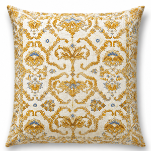 Housse de coussin en velours de coton brodée à la main avec des pompons, style moderne, taille et couleur personnalisables, pour la maison ou l'hôtel, 50x50cm - Product Image 1