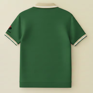 เสื้อผ้าลำลองผู้ชายขายดี เป็นมิตรกับสิ่งแวดล้อม ดีไซน์ใหม่ สีพื้น แขนสั้น รับทำโลโก้ ผ้าฝ้าย 100% ขายส่ง OEM - Product Image 5