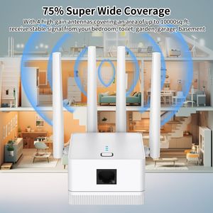 2024 Amplificatore WiFi Dual Band 1200Mbps più Veloce, Ripetitore e Estensore WiFi Smart Home 5GHz/2.4GHz, Potenziatore di Segnale WiFi Domestico - Product Image 2