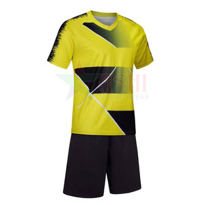 Uniforme de Fútbol Transpirable de Talla Grande, Ecológico, de Secado Rápido, 100% Poliéster, Diseño Personalizado, Servicio OEM, Venta al Por Mayor - Product Image 6