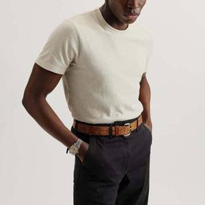 Camiseta de Gran Tamaño con Hombros Caídos para Hombre, de Alta Calidad, 100% Algodón, Resistente y Transpirable, Estilo Urbano - Product Image 3