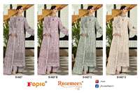 Nouvelle tenue Salwar Kameez de créateur indien et pakistanais, avec broderies, pour femmes pakistanaises et indiennes.