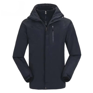 <b>Ski</b> Snowboarding Heated Windproof <b>Jacket</b> Black Red Blue Olive <b>Green</b> Hooded Winter Fleece Liner Color Blocked Zipper Adults - Product Image 3
