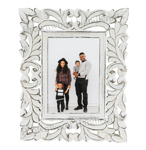 Good Quality of Modern Design Office Table and Wall Decorative <b>White</b> Antique Color Handmade MDF Wood Photo <b>Frame</b> for Sale - Product Image 1