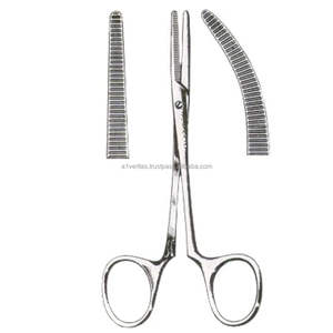 Pinces à artères manuelles en acier inoxydable VERITAS Spencer-Wells A-1 droites et courbées |   Instrument chirurgical réutilisable - Product Image 1