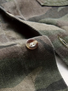Chemise en jean à manches longues pour homme, imprimé camouflage, col rabattu, style décontracté, tissée, toutes saisons, coupe classique - Product Image 4