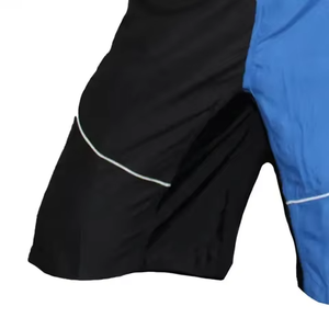 Shorts de combat et de gym pour hommes à motif uni, séchage rapide, anti-plis, pour usage extérieur, en gros - Product Image 3