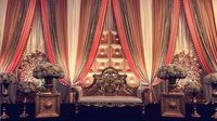 Chaises de mariage indiennes en fibre Shobha Jain Impex pour la mariée et le marié, modèle NA, fabriquées à Delhi, Inde