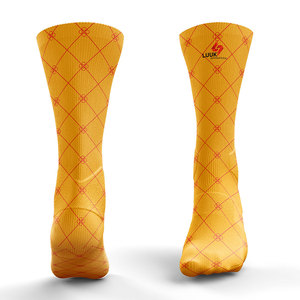 Private Label Custom Sports <b>Socks</b> Sublimated Performance Athletic <b>Socks</b> Lightweight <b>Moisture</b> Wicking Teamwear - Product Image 1