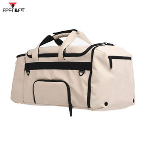 Sac de sport en denim de haute qualité, personnalisé, grand, robuste, pliable, résistant à l'eau, unisexe, pour la gym, 30-40L, réglable - Product Image 2