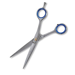 Professional Stainless Steel Sharp <b>Blade</b> Long Handle Right-Handed Hair Scissors for Salon Use and <b>Barber</b> Applications - Product Image 4