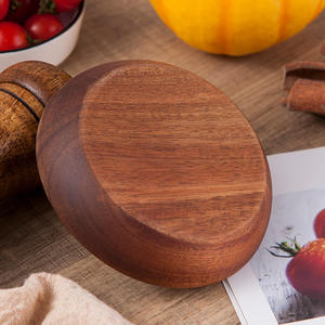 Luxury Handmade Wooden Charger <b>Plate</b> Polished Finish Natural Mango Wood Construction Artistic Resin Emerald Surface Classic - Product Image 3