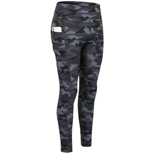 Leggings de sport pour femmes RAZERS IMPEX, vente en gros personnalisée, taille haute, matière douce et soyeuse, couleur unie, spandex/polyester, antibactérien, respirant - Product Image 2