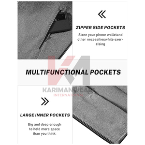 Chaqueta Deportiva de Moda Urbana para Hombre, Sudadera con Capucha Extra Grande y Pantalones Deportivos, Proveedor de Marca Privada OEM - Product Image 5