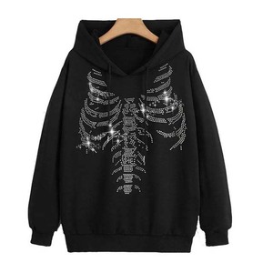 Sudaderas con Capucha para Hombre, de Color Sólido, Material Transpirable, con Pedrería, al Mejor Precio, Estilos Casuales, Personaliza tu Propio Logotipo - Product Image 1