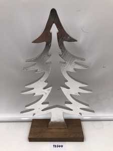Wooden <b>Christmas</b> <b>Tree</b> With Metal Deer And Pine Design Rustic Tabletop Decoration Handmade Objects Cheap Price <b>Modern</b> Interior - Product Image 2