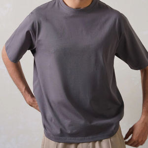 Bulk Order Cotton Tee Mens Tee With <b>Box</b> Fit For US Streetwear Brands Seasonal <b>Drops</b> - Product Image 2