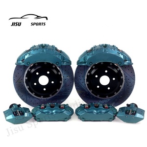 Ensemble complet d'étrier avant arrière 19z 4 pistons 6pot gros étrier <span class=keywords><strong>de</strong></span> <span class=keywords><strong>frein</strong></span> kit avec <span class=keywords><strong>frein</strong></span> à main pour ram dodge trx <span class=keywords><strong>peugeot</strong></span> 206 audi s3 - Product Image 4
