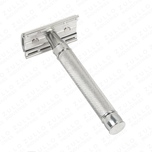 Maquinilla de Afeitar de Seguridad de Doble Filo de Acero Inoxidable Premium, Herramienta de Afeitado en Húmedo Reutilizable para Hombres - Product Image 2