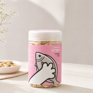 Friandises naturelles coréennes pour chats, aliments pour animaux de compagnie ODM coréens, friandises pour poissons plats OEM coréens, aliments pour animaux de compagnie sous marque privée coréenne, friandises pour chats au poisson coréen - Product Image 1