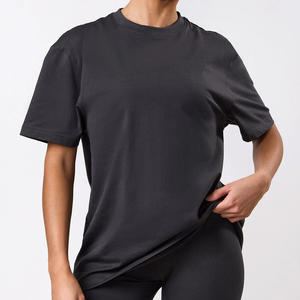 Chemises à col rond pour femmes, coton, coupe slim, broderie de logo personnalisée, fabrication en usine - Product Image 4