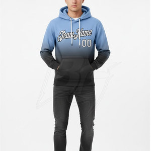 เสื้อฮู้ดทีมผ้าสเตรชทนทานสำหรับฝึกซ้อม ปักลายสำหรับฤดูหนาว เป็นมิตรกับสิ่งแวดล้อม ระบายอากาศได้ดี คุณภาพพรีเมียม ขายส่ง - Product Image 4