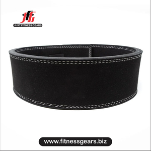 Ceinture de musculation réglable en cuir PU, support d'entraînement de force, ajustement universel, noir - Product Image 3