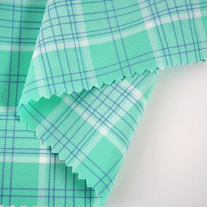 Tela de Camisa a Cuadros Transpirable y Ecológica de Lana Marina - Product Image 2