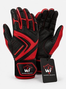 Gants de frappe de baseball légers avec coutures renforcées, mouvements flexibles, ajustement confortable et contrôle supérieur du bâton. - Product Image 1