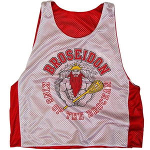 <b>Men</b> Mesh Lacrosse Pinnies Basketball Jersey Sleeveless Scoop Neck Tank Top Breathable Summer <b>Sports</b> <b>Vest</b> On Wholesale - Product Image 1