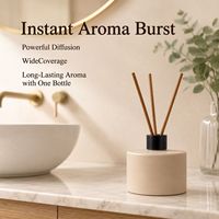 Diffuseur de parfum d'ambiance de luxe pour salle de bain, senteur rafraîchissante pour salle d'eau des invités, huile essentielle naturelle, décoration intérieure