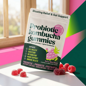Gummies probiotiques naturels au kombucha <span class=keywords><strong>pour</strong></span> l'équilibre immunitaire et le soin intestinal – Complément alimentaire quotidien – OEM et ODM - Product Image 2