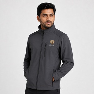 Veste d'hiver softshell pour homme, confortable, durable, imperméable, coupe-vent, idéale pour les sports de plein air, la randonnée, la pluie, la neige et le travail. - Product Image 4