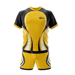 Advanced Performance Polyester Rugby Uniform For Competitive Leagues Reinforced Seams <b>Athletic</b> Wear - Product Image 1
