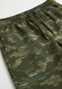 Shorts de Mujer con Estampado de Camuflaje, Cintura Media, Corte Regular, Tejido de Poliéster Transpirable, con Bolsillos - Product Image 5