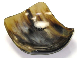 Bol en corne d'ange de luxe fait main, accent décoratif haut de gamme pour la salle à manger par Tradebyd - Product Image 5