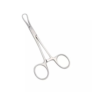 Pinces à serviettes chirurgicales ORTHOTRAC Backhaus en acier inoxydable 14 cm, forceps chirurgicaux de haute qualité, classe II, réutilisables, garantie 1 an - Product Image 5