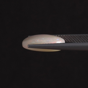 Opale naturelle blanche de qualité supérieure certifiée IGI, pierre précieuse en vrac, 4,68 carats, taille ovale 14x11 mm, taillée à la main, polie, légère - Product Image 2